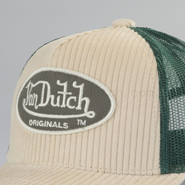 2023 G&#252;nstigsten Von Dutch Originals -Trucker Boston Cap, beige/khaki F0817888-01260 Ausgang